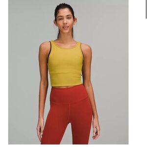 Lululemon Power Pivot Ribbed Tank SZ 8